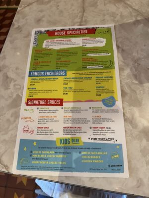 Menu photo 1 Chuy's North Little Rock, AR Menu photo 1 Chuy's North Little Rock, AR