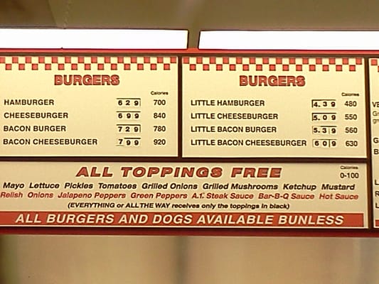 Menu photo 3 Five Guys Valencia, CA Menu photo 3 Five Guys Valencia, CA