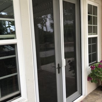 Casper Disappearing Screens - Patio door. - Windows Installation Near Me - Poway, California Casper Disappearing Screens - Patio door. - Windows Installation Near Me - Poway, California
