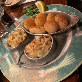 The Log Cabin Restaurant - Crab imperial and Cajun potatoes - Seafood Near Me - Stafford, Virginia The Log Cabin Restaurant - Crab imperial and Cajun potatoes - Seafood Near Me - Stafford, Virginia