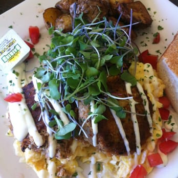 Starling Diner - Crab cakes and eggs. BOMB.com!!! - New American Near Me - Long Beach, California