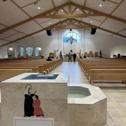 St Frances of Rome - Inside of the church