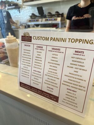 Menu photo 4 Panino Mio Burnaby, BC