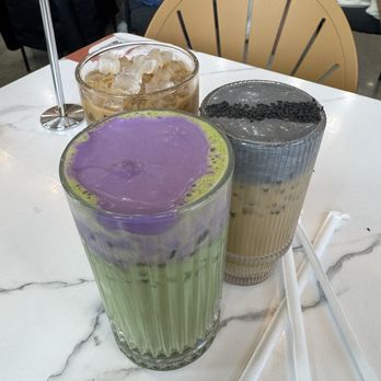 M Cozy Fusion Cafe - Ube matcha latte, black sesame latte, Vietnamese coffee - Breakfast & Brunch Near Me - Seattle, Washington