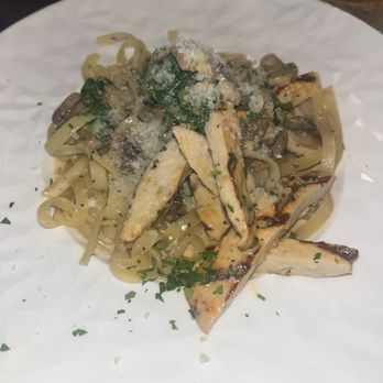 Sea Salt - Mushroom chicken pasta - Mediterranean Near Me - New York, New York Sea Salt - Mushroom chicken pasta - Mediterranean Near Me - New York, New York