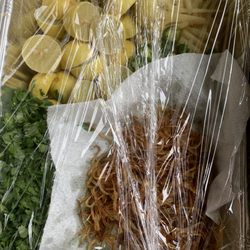 Desi Food - Haleem Garnishes