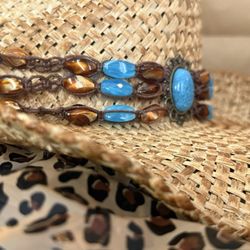Sugar Beach - May 28, 2026 | Cowgirl hat to go! | Love the beaded details! |
