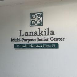 Lanakila Multi-Purpose Senior Center - Signage