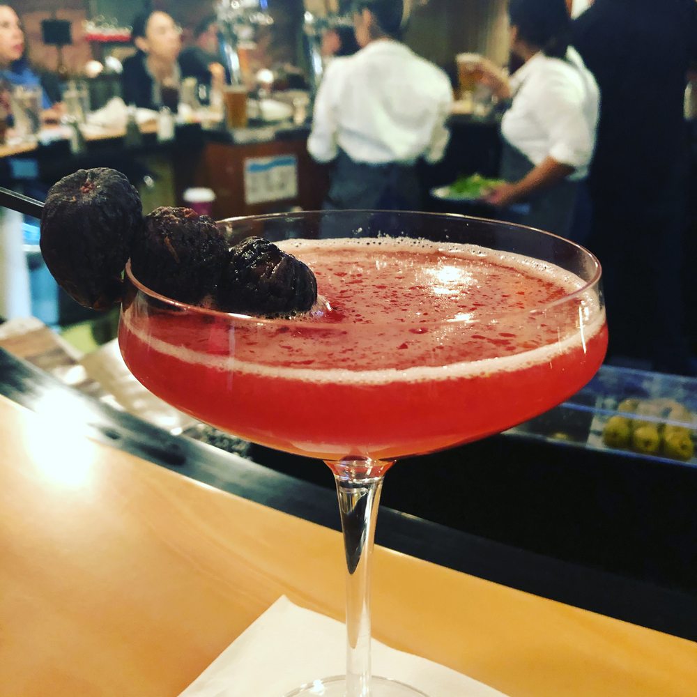 Baker's Crust - Fig & Vanilla Martini - this was OUTSTANDING - Breakfast & Brunch Near Me - Chesapeake, Virginia
