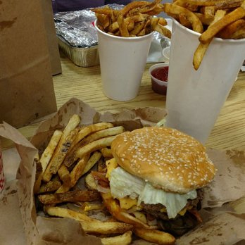 Five Guys - Awesome bigger and Cajun fries - Burgers Near Me - Lewisville, Texas