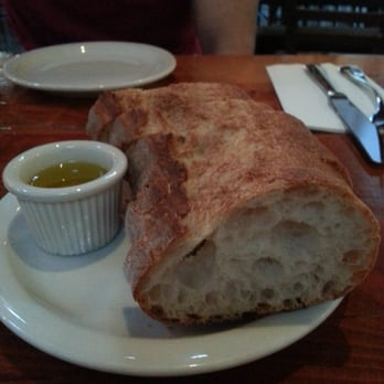 Pane Bianco - Central - Complimentary bread and olive oil. Cracked black pepper was delicious. I'd rather have butter :) - Sandwiches Near Me - Phoenix, Arizona