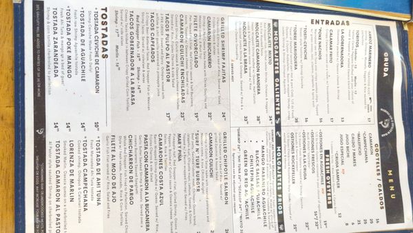 Menu photo 8 CRUDA Mariscos & Oyster Bar Tucson, AZ Menu photo 8 CRUDA Mariscos & Oyster Bar Tucson, AZ
