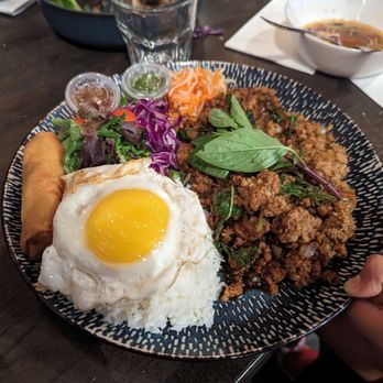 Amazing Basil - B4. Amazing Basil Pork w/ Rice B4. - Asian Fusion Near Me - Fremont, California Amazing Basil - B4. Amazing Basil Pork w/ Rice B4. - Asian Fusion Near Me - Fremont, California