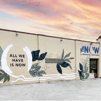 The NOW Massage Lower Greenville - Photo from their The NOW Massage instagram - Massage Therapy Near Me - Dallas, Texas
