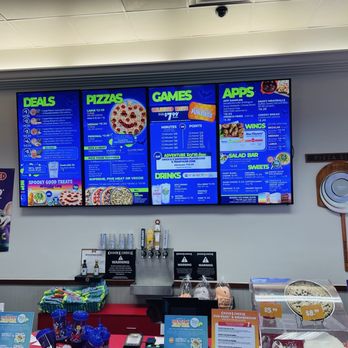 Chuck E. Cheese - Menu - Pizza Near Me - San Bernardino, California