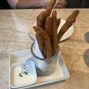 Nick's Manhattan Beach - Asparagus Fries - American Near Me - Manhattan Beach, California Nick's Manhattan Beach - Asparagus Fries - American Near Me - Manhattan Beach, California