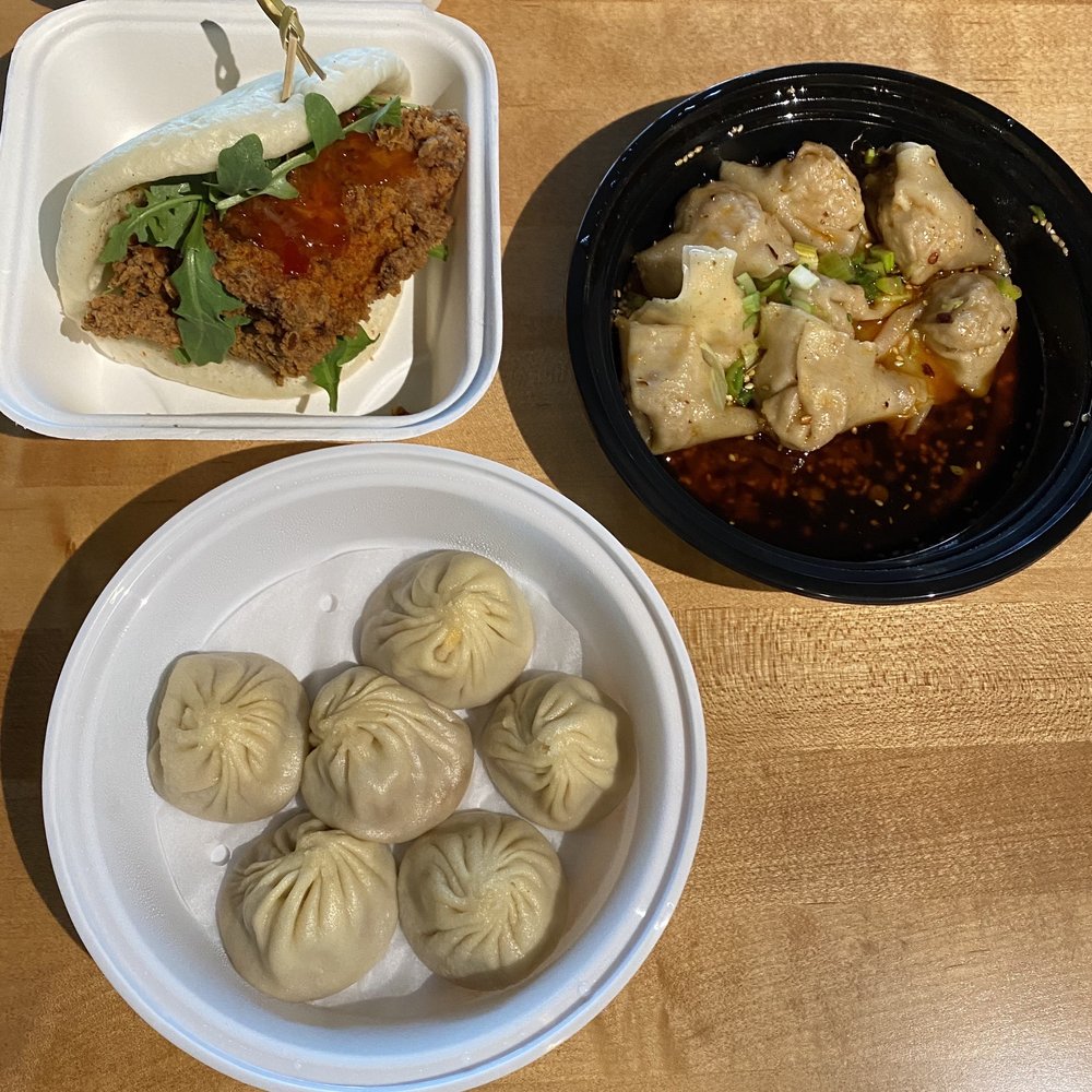 BaoBao - Chicken bao, pork soup dumplings, and spicy pork wontons. Delicious! - Noodles Near Me - Edmonton, Alberta BaoBao - Chicken bao, pork soup dumplings, and spicy pork wontons. Delicious! - Noodles Near Me - Edmonton, Alberta