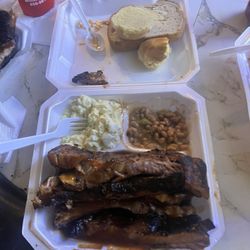 Stella's Place - Rib plate and fries