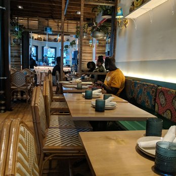 Chubby's Jamaican Kitchen - the beautiful seating area - Caribbean Near Me - Toronto, Ontario