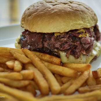 Eagle's Deli - The New Yorker burger - Delis Near Me - Brighton, Massachusetts