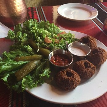 Ranoush - Falafel...minus one that I had already eaten. YUM. - Middle Eastern Near Me - Saint Louis, Missouri Ranoush - Falafel...minus one that I had already eaten. YUM. - Middle Eastern Near Me - Saint Louis, Missouri