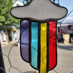 Saundra With The Stained Glass
