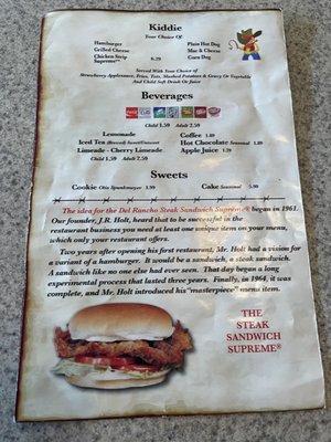 Menu photo 3 Del Rancho Mustang, OK