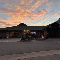 Trailhead Gifts & Gear - Store front at sunset