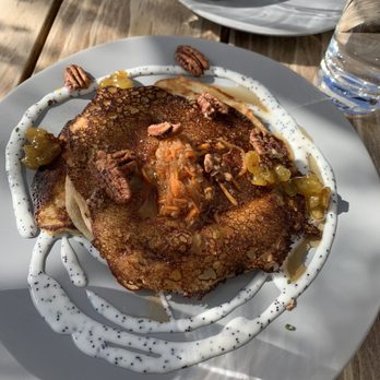 Blue Ridge Kitchen - Carrot cake pancakes- epic! - Southern Near Me - Sebastopol, California Blue Ridge Kitchen - Carrot cake pancakes- epic! - Southern Near Me - Sebastopol, California