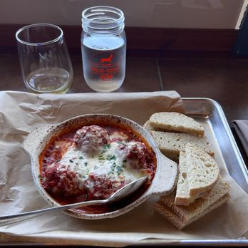 Wild Goat Bistro - Gluten Free Meatballs with GF toasted bread - Pizza Near Me - Petaluma, California