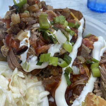 Bonnie Blue - Pork stuffed potato - Bakeries Near Me - Winchester, Virginia Bonnie Blue - Pork stuffed potato - Bakeries Near Me - Winchester, Virginia