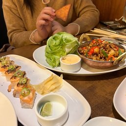 Sushi & tofu wrap