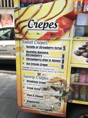 Menu photo 1 Crepes & Waffles New York, NY Menu photo 1 Crepes & Waffles New York, NY
