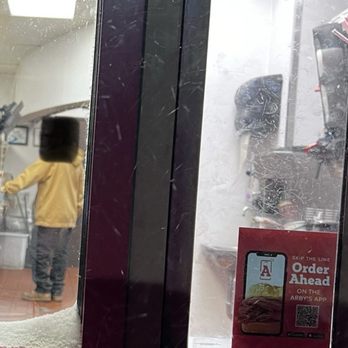 Arby's Roast Beef Sandwich Restaurant - a man in a yellow jacket - Fast Food Near Me - Lima, Ohio Arby's Roast Beef Sandwich Restaurant - a man in a yellow jacket - Fast Food Near Me - Lima, Ohio