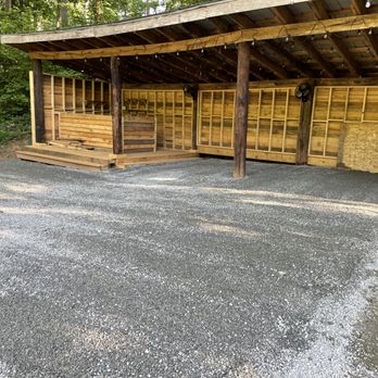 Jakes contractors - a covered area in the woods - Landscaping Near Me Jakes contractors - a covered area in the woods - Landscaping Near Me