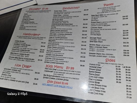 Menu photo 5 Hoggs Gourmet Grill Moreno Valley, CA Menu photo 5 Hoggs Gourmet Grill Moreno Valley, CA