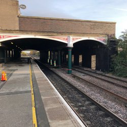Burton Upon Trent Train station - Quaint old railway bridge