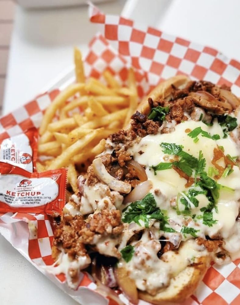 Food from Cesar's Snack Shack