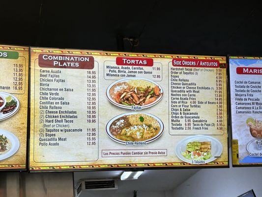 Menu photo 2 Taco Tapatio Azusa, CA