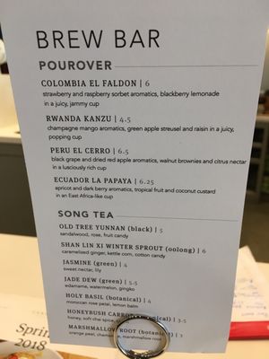 Menu photo 7 Ceremony Coffee Roasters - Harbor Point Baltimore, MD