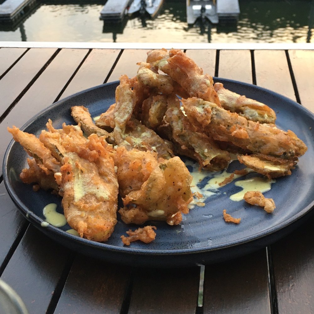 Table 9 - Fried Pickles - New American Near Me - Morgantown, West Virginia Table 9 - Fried Pickles - New American Near Me - Morgantown, West Virginia