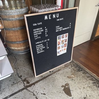 La Lucha Coffee - Menu - August 2026 - Coffee & Tea Near Me - Portland, Oregon