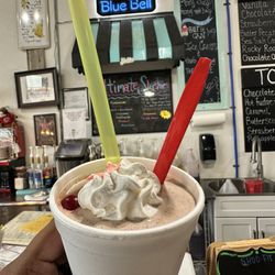 Shoo-Fly Soda Shop - Raspberry Nutella Shake