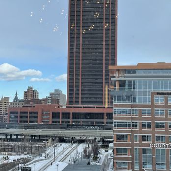 Buffalo Marriott at LECOM HARBORCENTER - Outside view - Hotels Near Me - Buffalo, New York Buffalo Marriott at LECOM HARBORCENTER - Outside view - Hotels Near Me - Buffalo, New York