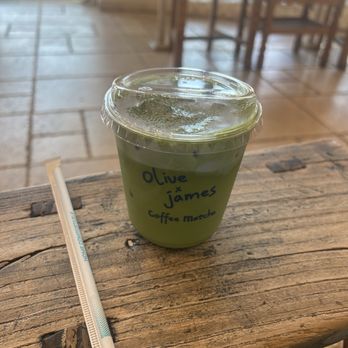 Olive & James Cafe - Melrose - Blue coconut matcha - Coffee & Tea Near Me - Los Angeles, California Olive & James Cafe - Melrose - Blue coconut matcha - Coffee & Tea Near Me - Los Angeles, California