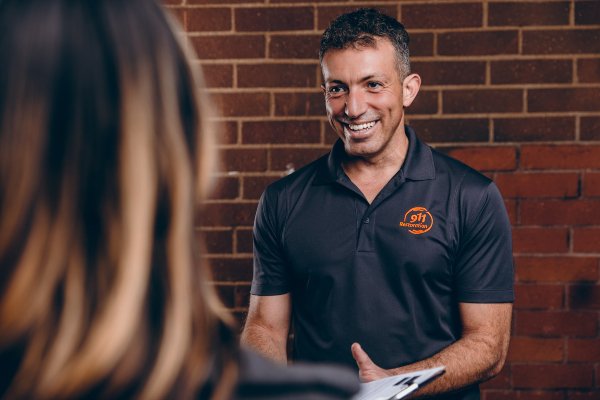 Slide of 911 Restoration of Portland