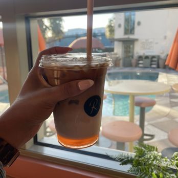 The Coffee Counter - Strawberry and vanilla latter (before mixing) - Coffee & Tea Near Me - Charleston, South Carolina The Coffee Counter - Strawberry and vanilla latter (before mixing) - Coffee & Tea Near Me - Charleston, South Carolina
