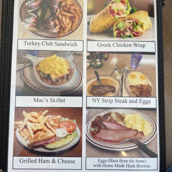 Mac's Restaurant - Dishes offered - Diners Near Me - Park Ridge, Illinois Mac's Restaurant - Dishes offered - Diners Near Me - Park Ridge, Illinois
