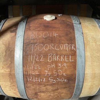 Robert Clay Vineyards - Barrel deets - Wine Tasting Room Near Me - Mason, Texas