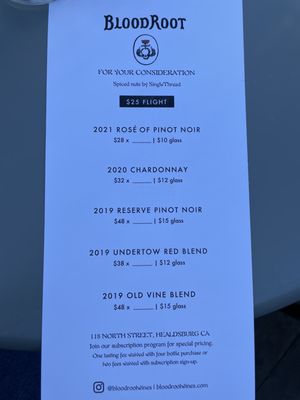 BloodRoot Wines by null